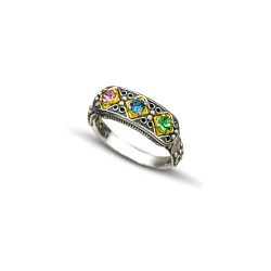 Δαχτυλίδι με Swarovski πέτρες D100