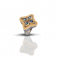 Δαχτυλίδι με Swarovski Πέτρες D285