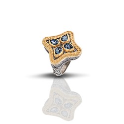 Δαχτυλίδι με Swarovski Πέτρες D285