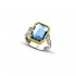 Δαχτυλίδι διπλής όψης με Swarovski πέτρες D 92