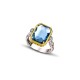 Δαχτυλίδι διπλής όψης με Swarovski πέτρες D 92 Δαχτυλίδι διπλής όψης με Swarovski πέτρες D 92