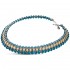 Κολιέ με μπλε Swarovski πέτρες K212