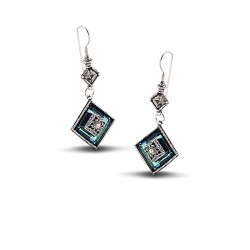 Σκουλαρίκια με Swarovski πέτρες- S138