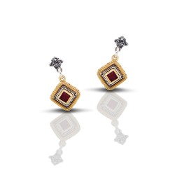 Σκουλαρίκια με Swarovski πέτρες S216