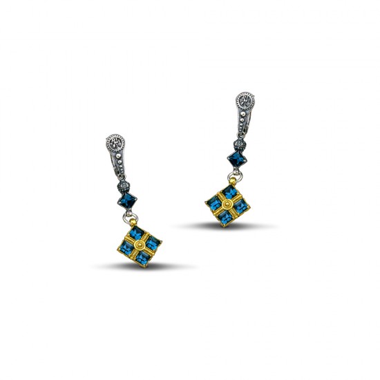 Σκουλαρίκια με Swarovski πέτρες S239 Σκουλαρίκια με Swarovski πέτρες S239
