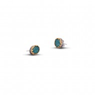 Σκουλαρίκια καρφί με Swarovski πέτρες S46