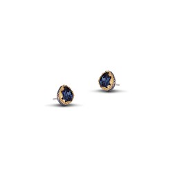 Σκουλαρίκια καρφί με Swarovski πέτρες S48