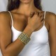 Βραχιόλι διπλής όψης με Swarovski πέτρες B365 Βραχιόλι διπλής όψης με Swarovski πέτρες B365