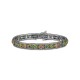 Βραχιόλι με πολύχρωμες Swarovski πέτρες B100 Βραχιόλι με πολύχρωμες Swarovski πέτρες B100
