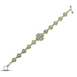 Βραχιόλι με Swarovski πέτρες B104