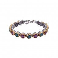 Βραχιόλι με Swarovski πέτρες B50